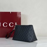 Gucci High Quality 875821 Small GG Pouch With Web For Men Bag