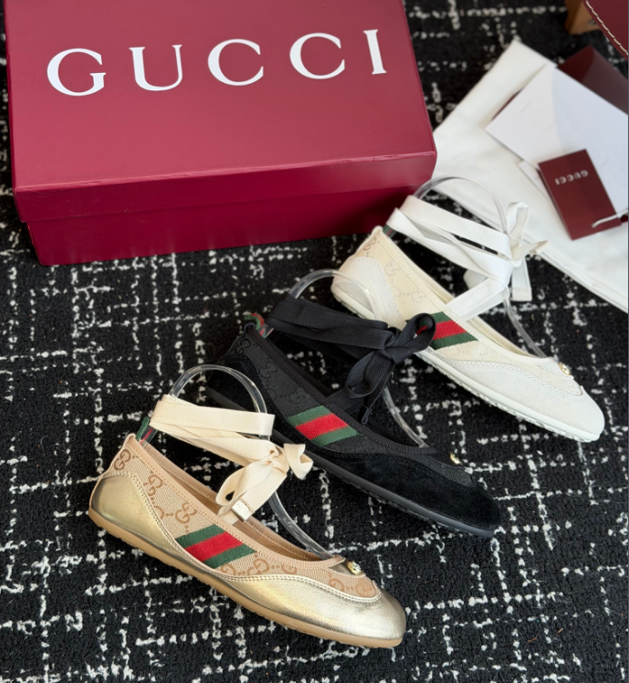 2026 Women's Gucci Shift ballerina