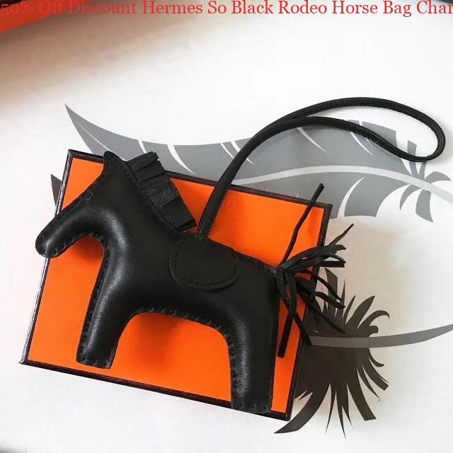 50% Off Discount Hermes So Black Rodeo Horse Bag Charm Jacksonville, FL ...